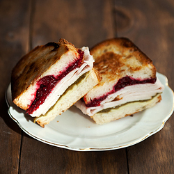 Turkey Cranberry Chile Sandwich