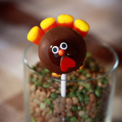 Turkey Cake Pops