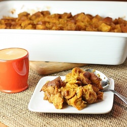 Pumpkin Bread Pudding