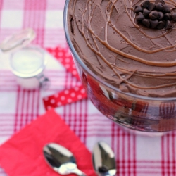 Salted Caramel Chocolate Trifle