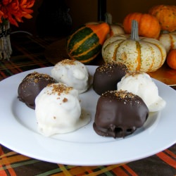 Cheesecake Pumpkin Pie Truffles