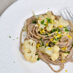 Spaghetti with Cauliflower