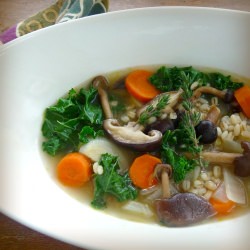 Mushroom Barley Soup