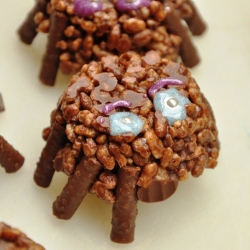 Crisp Chocolate Spiders