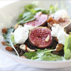 Fig, Hazelnut and Ricotta Salad