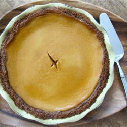 Gingersnap Pumpkin Pie