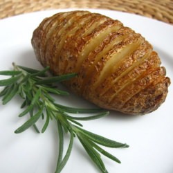 Fancy Hasselback Potatoes