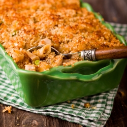 Turkey Tetrazzini Casserole