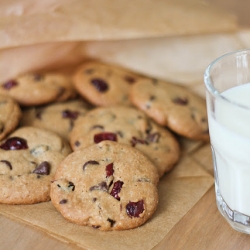 Chocolate Cranberry Cookies