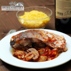 Baked Carp with Vegetables