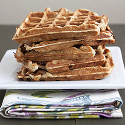 Banana Cinnamon Waffles