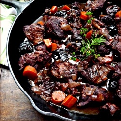 Pork Stew with Prunes and Armagnac