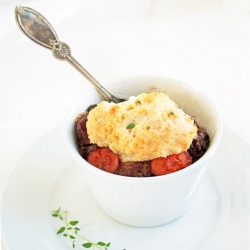 Beef in Stout with Cheddar Dumplings