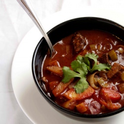 Beef Stew with Chocolate