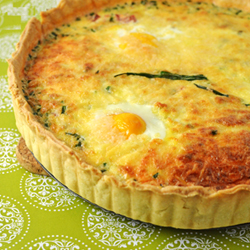 Ham and Egg Quiche