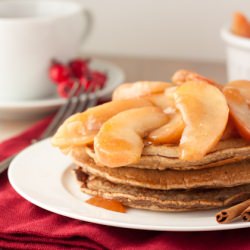 Maple Cinnamon Protein Pancakes