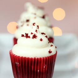 Surprise Red Velvet Cupcakes