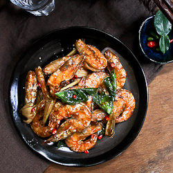 Thai Tom Yum Prawns