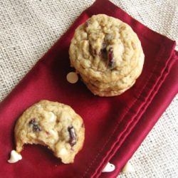 Cranberry White Chocolate Cookies