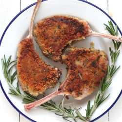 Mustard and Herb Lamb Chops