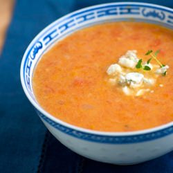 Tomato Soup with Lemon and Thyme