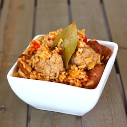 Pork and Sausage Jambalaya