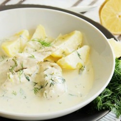 Chicken with Cream Sauce