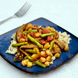 Chickpea Eggplant Curry