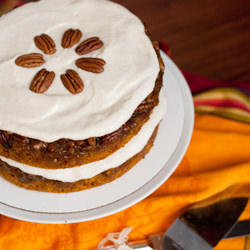 Pumpkin Praline Cake