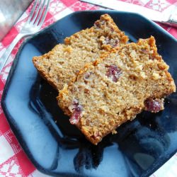 Pear Cranberry Bread