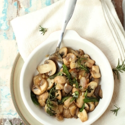 Sauteed Mushrooms with Shallots