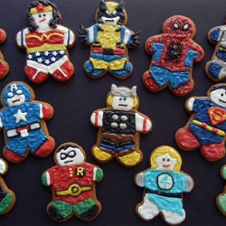 Super Hero Gingerbread