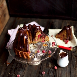 Cranberry Gingerbread Bundt