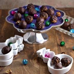 Cacao-Mint Cookie Balls