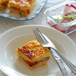 Oven Baked Rosted Paper Spaghetti