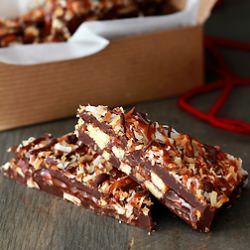 Samoa Holiday Bark