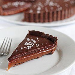 Salted Chocolate Caramel Tart