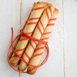 Candy-Stripe Cookie Sticks