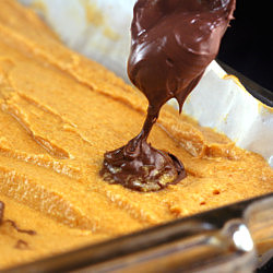 Nutella on Pumpkin Pie Goo