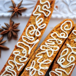 Gingerbread Anise Biscotti