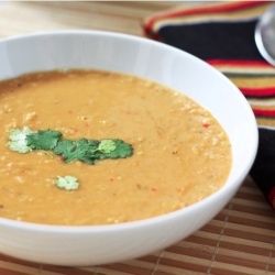 Spiced Coconut Lentil Soup