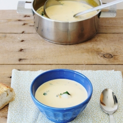 Soup w/ Chard & Codfish