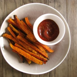 Curried Butternut Squash Fries