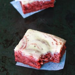 Red Velvet Cheesecake Brownies