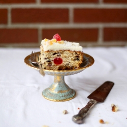 Spice Cake with Vanilla Buttercream