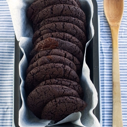 Vegan Double Chocolate Cookies