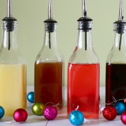 DIY Holiday Syrups