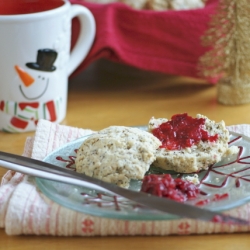 Oatmeal Poppyseed Scones