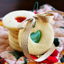 Stained Glass Cookie Ornaments