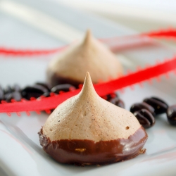 Spiced Espresso Meringue Cookies